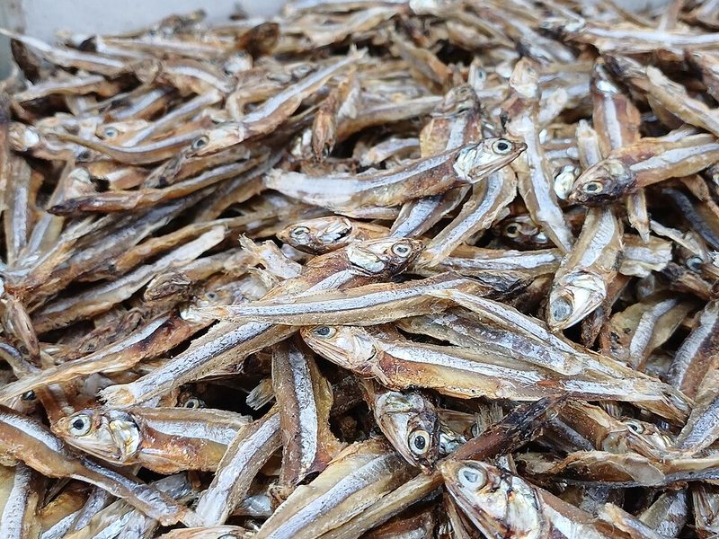 Dried anchovies