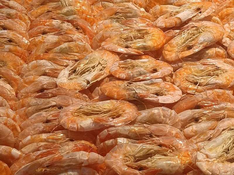 Dried prawns